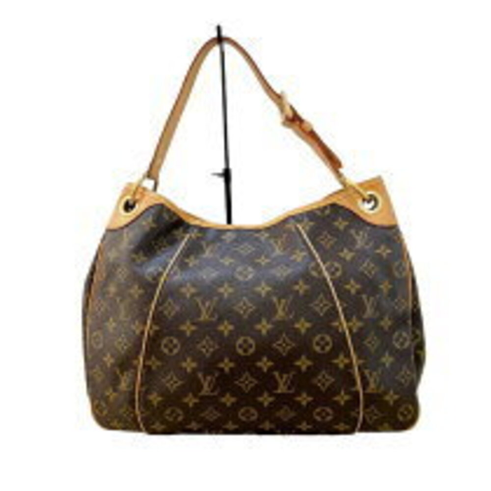 Louis Vuitton Galliera Shoulder Canvas Monogram Bag Brown